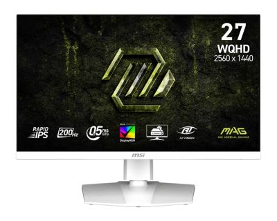 MSI MAG/274QRFW E20/27"/IPS/QHD/200Hz/0,5ms/Bílá/3R