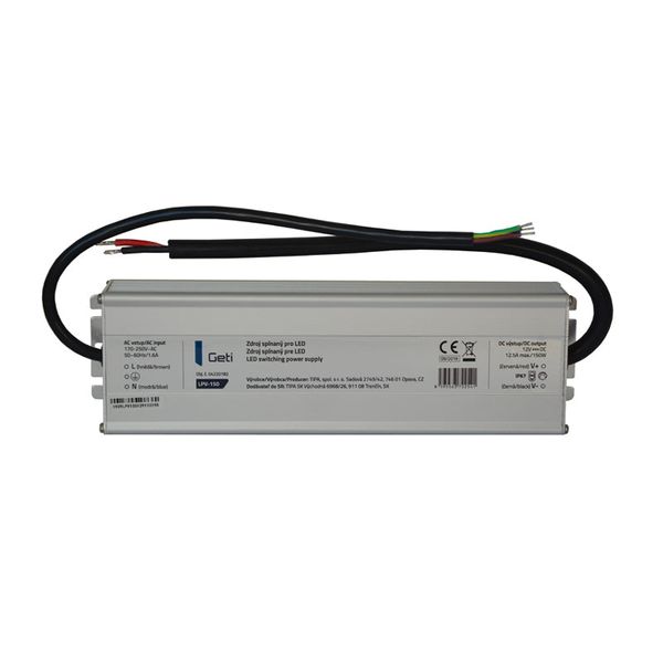 Zdroj spínaný pro LED 12V/150W GETI LPV-150