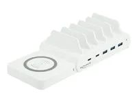 USB and Wireless Charger 2 x USB Type-C
