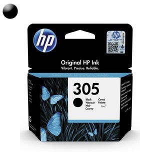 HP 305, Cartridge, černý (black) 2ml