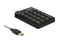 Klávesnice - USB - černá - maloobchod