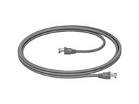 Logitech Cat5e Kit - Patch kabel - RJ-45 (M) do RJ-45 (M) - 3 m - SF/UTP - CAT 5e - grafit