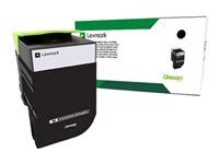 Vysoká výtěžnost - černá - originální - kazeta s barvivem LCCP, LRP - pro Lexmark CS310dn, CS310n, CS410dn, CS410dtn, CS410n, CS510de, CS510dte