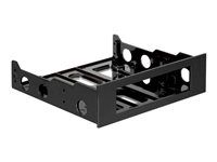 Bay adaptér pro datový sklad - 5,25" na 3,5" - černá