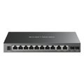 MERCUSYS MS112GMP, 12portový 100Mbps Desktop Switch PoE+