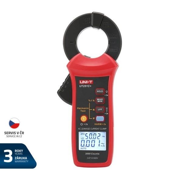 Svorka na měření unikajícího proudu UNI-T UT251C+