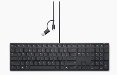 Dell drátová klávesnice KB525C UA USB/USB-C