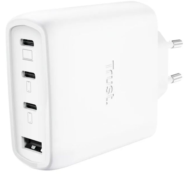 Trust maxo 65W 4P gan charger wht