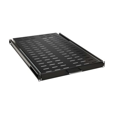 Police posuvná SmartRack 1U, nosnost 22.7kg, hloubka 719mm, odvětrávaná