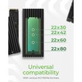 RAIDSONIC ICY Externí box M.2 NVMe 20Gbit/s