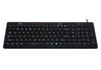 SK312 – Průmyslová silikonová antibakteriální klávesnice, CZ, USB, IP68