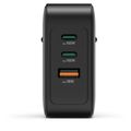 HAMA GaN, Rýchlonabíjačka, 3x USB-C/A PD/QC 100W