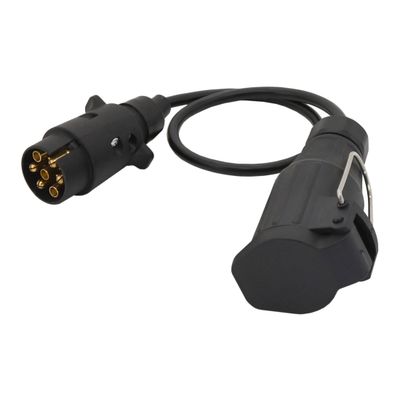 Kabel redukční 0,6 m 7-pólová zástrčka - 13-pólová zásuvka COMPASS 07457