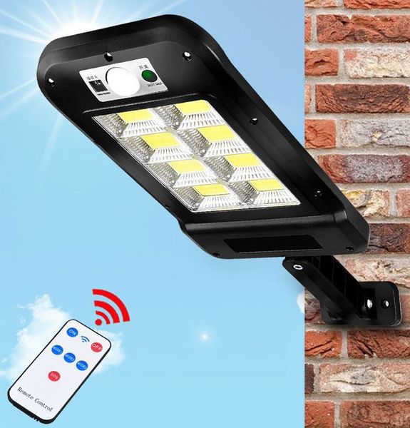 Svítidlo solární LED HS-8013 nástěnné s PIR