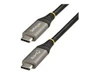 Thunderbolt 3 Compatible (USB31CCV50CM) - USB kabel - USB-C (M) do USB-C (M) - USB 3.2 Gen 2 / DisplayPort 1.4 /Thunderbolt 3 - 50 cm - podporuje 4K - šedá, černá - pro P/N: DK30C2DAGPD, DK30C2HAGPD