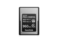 SanDisk PRO-CINEMA - Pametová karta flash - 960 GB - CFexpress typ A