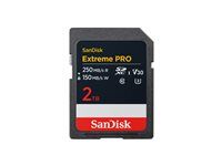 Paměťová karta flash - 2 TB - Video Class V30 / UHS-I U3 / Class10 - SDXC UHS-I