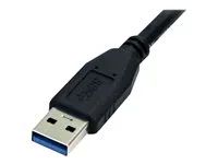 USB 3.0 Micro B Cable - 1x USB 3 A (M), 1x USB 3 Micro B (M) 50cm (USB3AUB50CMB) - Kabel USB - Micro-USB typu B (M) do USB typ A (M) - USB 3.0 - 50 cm - lisovaný - černá - pro P/N: DKT30CVAGPD, S251BMU313, S251BMU3FP, S251BPU313, S252BU313R, SLSODDU33B, SMS1BMU313