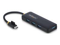 Startech 4-Port USB-C Hub, 5Gbps, USB-C to 4x USB-A, Bus Powered - Rozbocovac - 4 x USB 3.2 Gen 1 - desktop