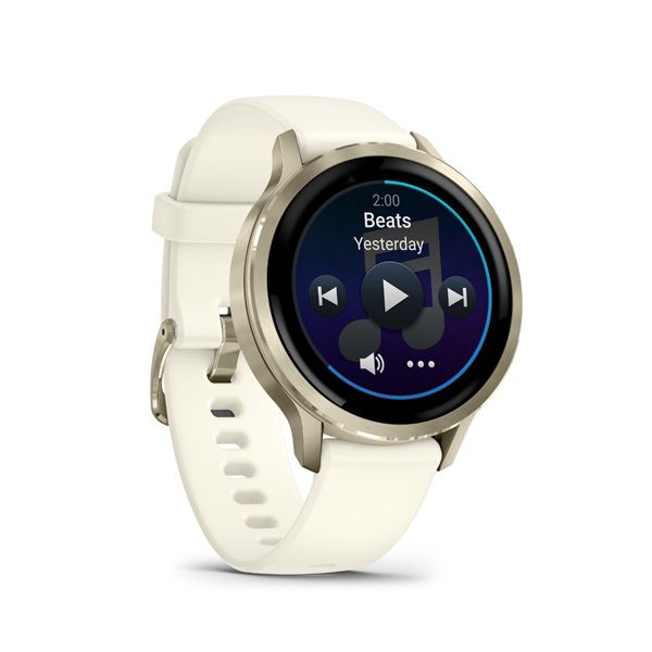 GARMIN VENU 4, Chytré hodinky, Béžová/Lunar Gold 41