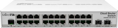 MikroTik CRS326-24G-2S+IN,24port GB cloud router switch