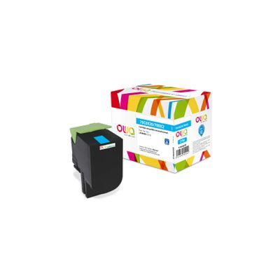 OWA Armor toner kompatibilní s Lexmark 70C2XCE, 4000st, modrá/cyan