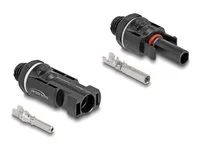 Delock DL4 solar connectors for crimping