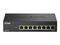 D-Link DMS-108P - Prepínac - nerízený - 8 x 10/100/1000/2.5G - desktop - PoE+ (230 W)