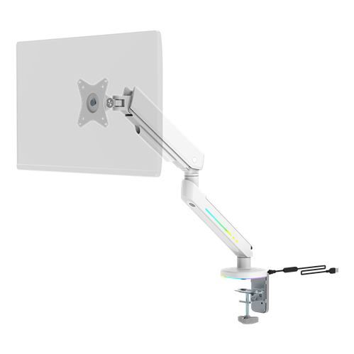 DELTACO GAM-134-W, Držák na monitor, 17-32, bílý