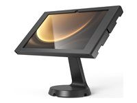 Montážní sada (kryt, stojan) - pro tablet - uzamykatelný - kov - černá - velikost obrazovky: 12.4" - čítač - pro Samsung Galaxy Tab S9 FE+ (12.4 palec), Tab S9+ (12.4 palec)