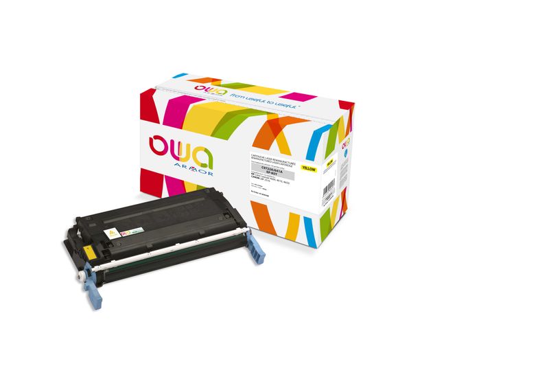 OWA Armor toner kompatibilní s HP C9722A, 8000st, žlutá/yellow