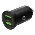 DELTACO USB-CAR128, Autonabíječka 2x USB 2.0, čí