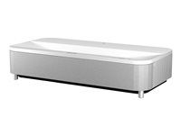 3LCD projektor - 4000 lumeny (bílá) - 4000 lumeny (barevný) - 3840 x 2160 (3 x 1920 x 1080) - 16:9 - 4K - ultra short-throw pevný objektiv - bezdrátové 802.11ac - černá/bílá - Android TV