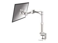 Montážní sada - nastavitelné rameno - pro Displej LCD - stříbrná - velikost obrazovky: 10"-30" - upevnitelné na stůl