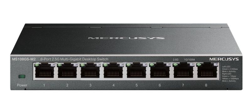Mercusys MS108GS-M2 8x2.5G Desktop switch