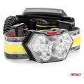 AMIO LH04, LED nabíjecí čelovka, IP44