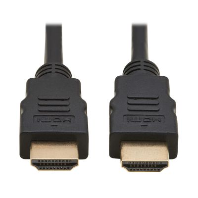 Kabel HDMI vysokorychlostní, digitální video+zvuk, UHD 4K (Samec/Samec), černá, 1.83m