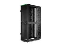 Rozvaděč stojanový skříň - 2124H x 600W x 1200D mm, s bočnicemi - podlahové provedení - černá - 45U - 19" - kompatibilní s TAA - pro P/N: SMT1000RM1U, SMT750RM1U, SRTL10KRM4UT, SRTL5KRM2UI-HW, SRTL5KRM2UT-HW, SRTL8KRM4UT