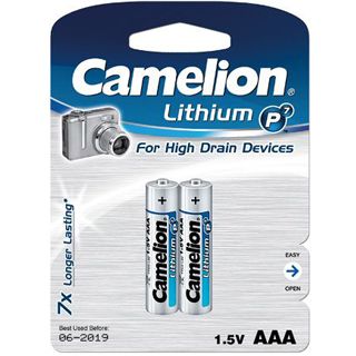 CAMELION Baterie LITHIUM P7 AAA 2ks FR03