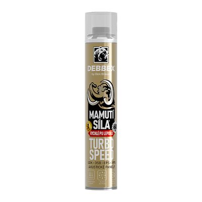 PU lepidlo DEN BRAVEN DEBBEX Turbo Speed 750 ml