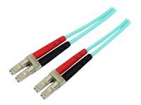 3m/ 9 ft - 100 Gb - 50/125 - OM4 Fiber - LC to LC Fiber Patch Cable (450FBLCLC3) - Síťový kabel - multirežim LC (M) do multirežim LC (M) - 3 m - optické vlákno - duplex - 50 / 125 mikron - OM4 - vodě - barva