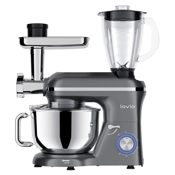 LOVIO ChefAssistant Plus, Kuchyňský robot, šedý