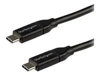 10 ft / 3m - USB-IF Certified - 5A PD - USB 2.0 - USB Type C Charging Cable - USB C Fast Charge Cable (USB2C5C3M) - USB kabel - USB-C (M) do USB-C (M) - Thunderbolt 3 / USB 2.0 - 5 A - 3 m - černá