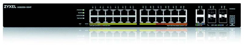 ZYXEL XGS2220-30HP, 30port, 400W PoE, 1Y Nebula FlexPro