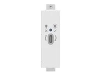 VISION TechConnect 3 - Prichycení talíre modulárního zarízení - USB typu C - bílá