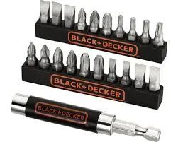 BLACK+DECKER 21-dielna sada bitov + magnetický držiak A7074