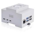 RASPBERRY Pi 5 DIN Krabička s chladičem (DSK018)