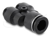 Pneumatic Connector 2 x 8 mm to 1 x 12 m