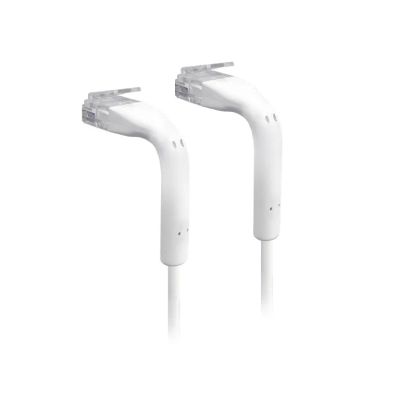 Ubiquiti U-Cable-Patch-RJ45-50, 0,1m (0,22 s konektory), Cat6, bílý (50ks)