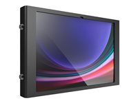 Škříň - přenosný, odkrytá přední/zadní kamera a senzory - pro tablet - uzamykatelný - kovový rám - černá - přimontovatelný podlahový stojan - pro Samsung Galaxy Tab S10 Ultra, Tab S11 Ultra, Tab S9 Ultra